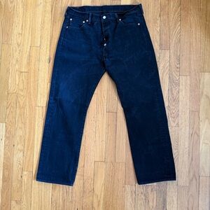 Levi’s black 501 denim 36X30 men’s